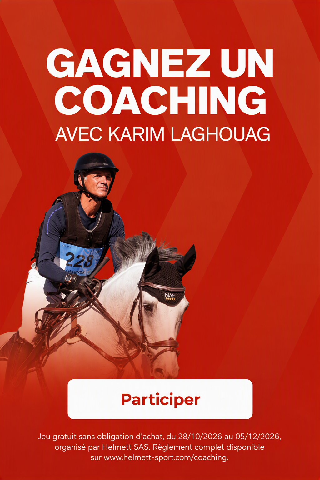 Gagnez un jeu concours avec Karim Laghouag ! 